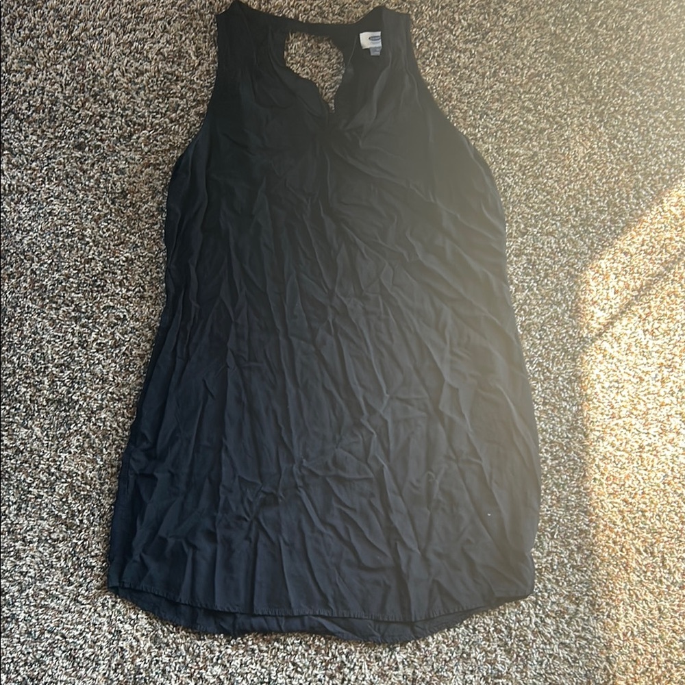 Black Sleeveless Women's Dress